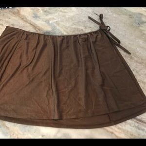 Swim cover up wrap sarong skirt